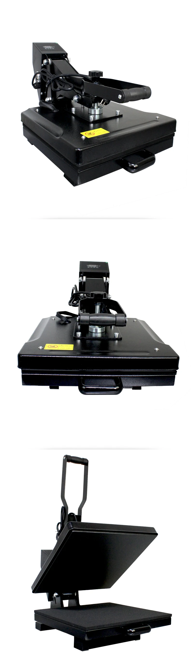 Auplex Hot Sales Manual Flatbed New Tshirt Sublimation Printer Digital One Station Heat Press