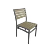 Outdoor garden yard stacking chair aluminum patio hotel chair