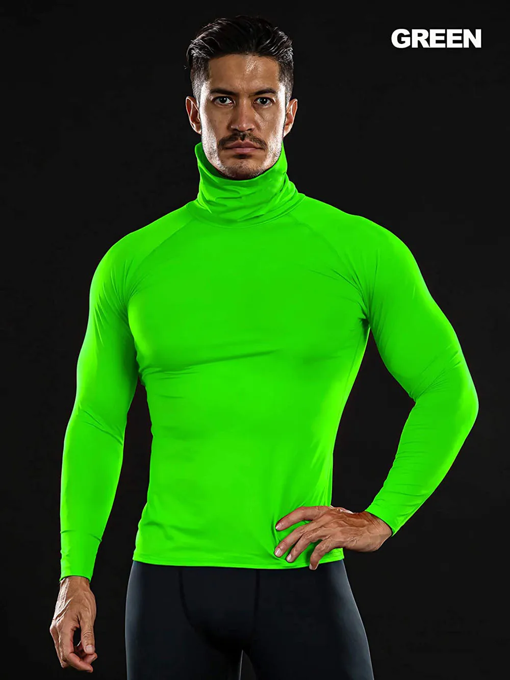 turtleneck compression shirt nike