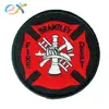 Custom design department logo embroidery uniform emblem fire resistant clothing patches