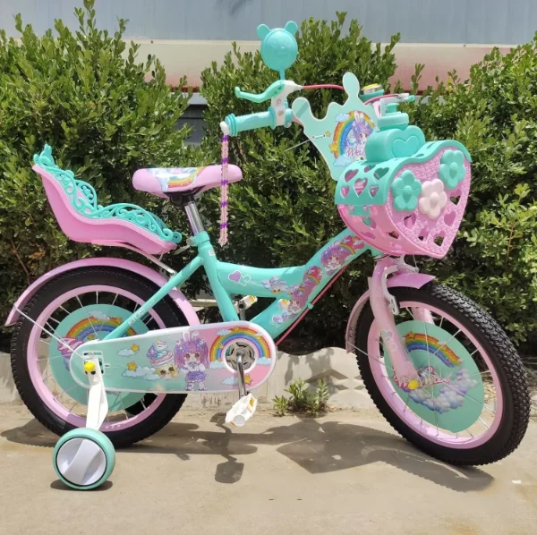 product manufacturer direct sale 12 20inch kids bicycle princess model pedal bike for 3 9 years old single speed steel for boys girls-4