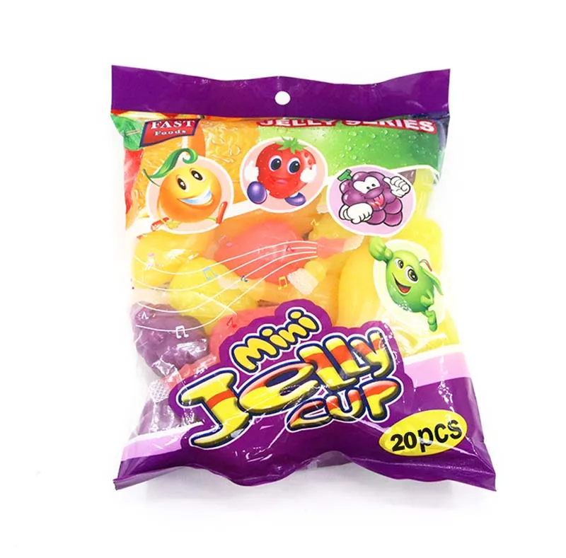 fruit shape jelly pudding 35g pineapple mango grape litchi
