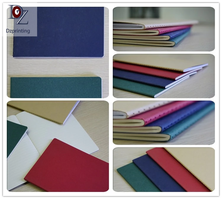 product-Customized A5 Premium Notebook Gifts Saddle Stitch Notebook Wholesale Kraft Cardboard Notebo-1