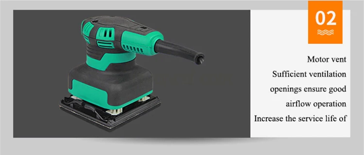 China Made Hot Selling DCA ASB240-110 300W Wall Electric Sander Variable Speed Finishing Industrial Sander 