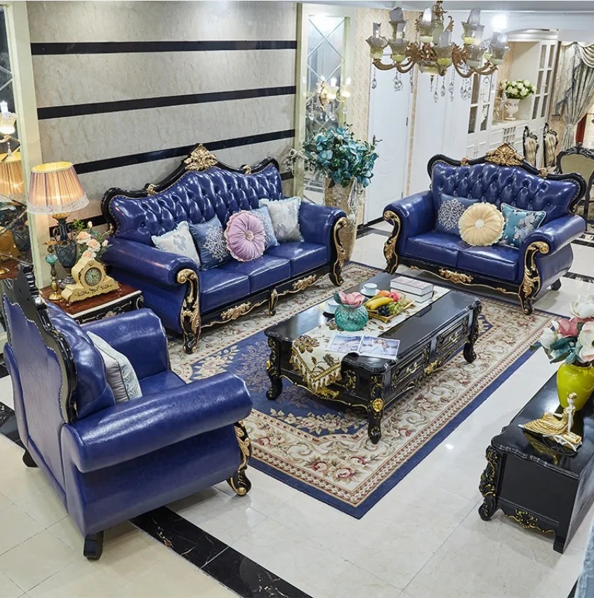 Royal Leather Living Room Set Furniture Luxury European Sofa Set Buy Luxury Leather Sofa Set