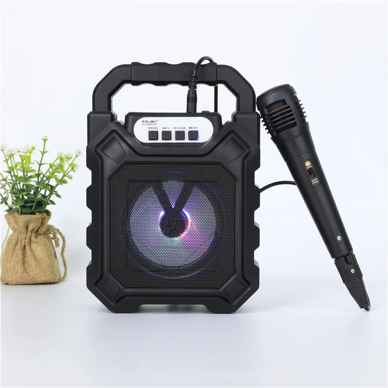 Portable Bluetooth-speaker Stereo Sound Box Loudspeaker Karaoke Mp3 music Speaker - ANKUX.COM