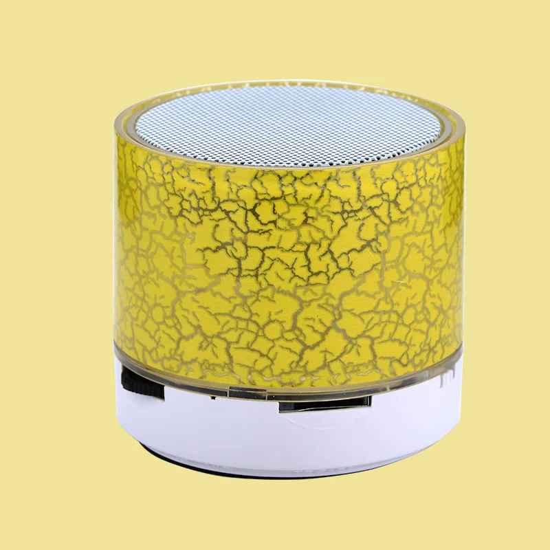 LED Portable Mini Speaker Wireless Bass Speaker W/TF USB led music speaker cheap bocinas portable - ANKUX.COM