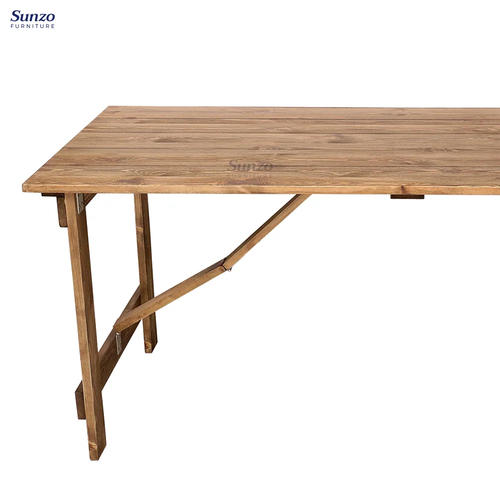 Rustic Wood Folding Dining Farm Table Buy Dining Farm Table,Folding