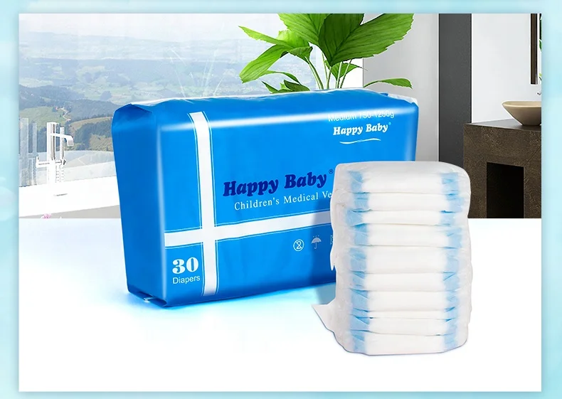 Soft And Dry Organic Baby Disposable Diapers Generic Premature Baby