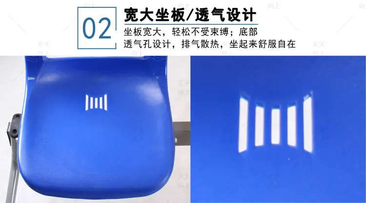 Hospital Waiting Room Chairs Public Stylish 3-Seat Bus Station Waiting Chairs Fixed Frame