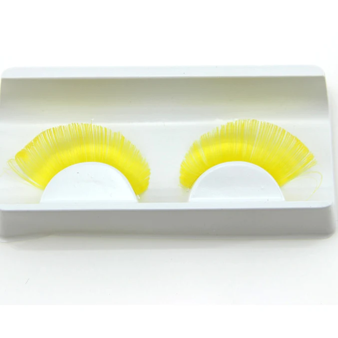 Wholesale popular color exaggerated stage false eyelashes for Halloween