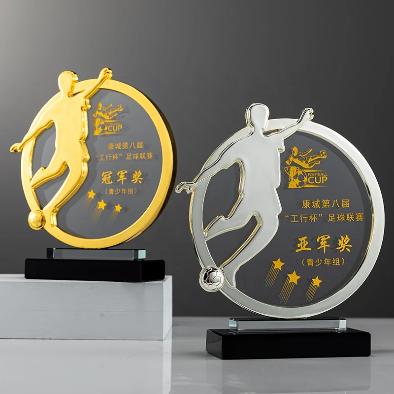 New Style Basketball Football Award Various Designs Sports Resin Trophy  For Custom Logo Etching manufacture