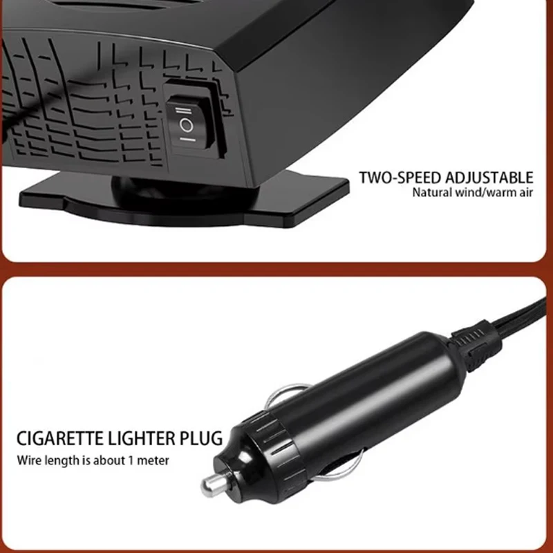 Cooling Car Fan, 2-in-1, 150W, ABS - detail 8