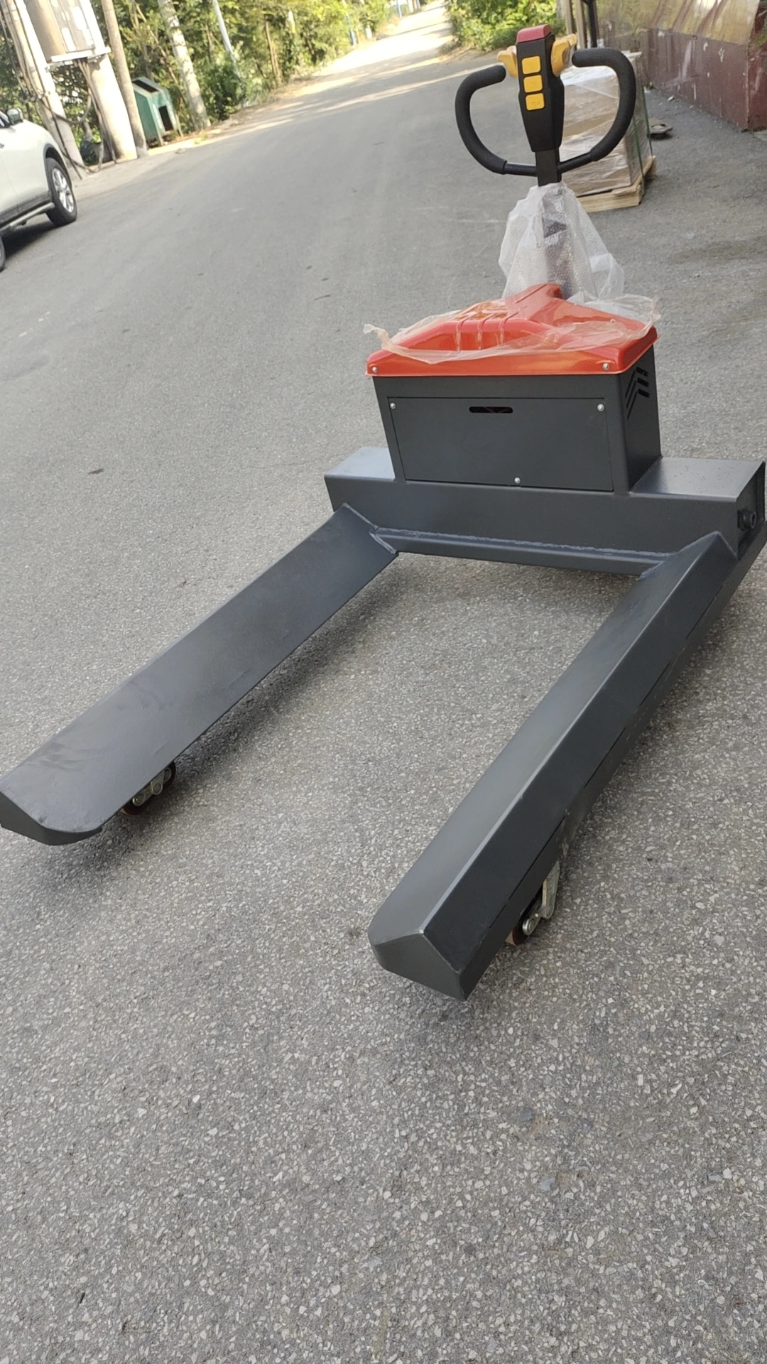 jx叉车纸车手动托盘手推车叉车1.5吨2吨3吨4吨5吨2500千克电动纸卷托