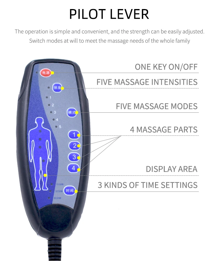 Smart Muscle Circulation Intelligent Spa Bed Back Vibrating Massage