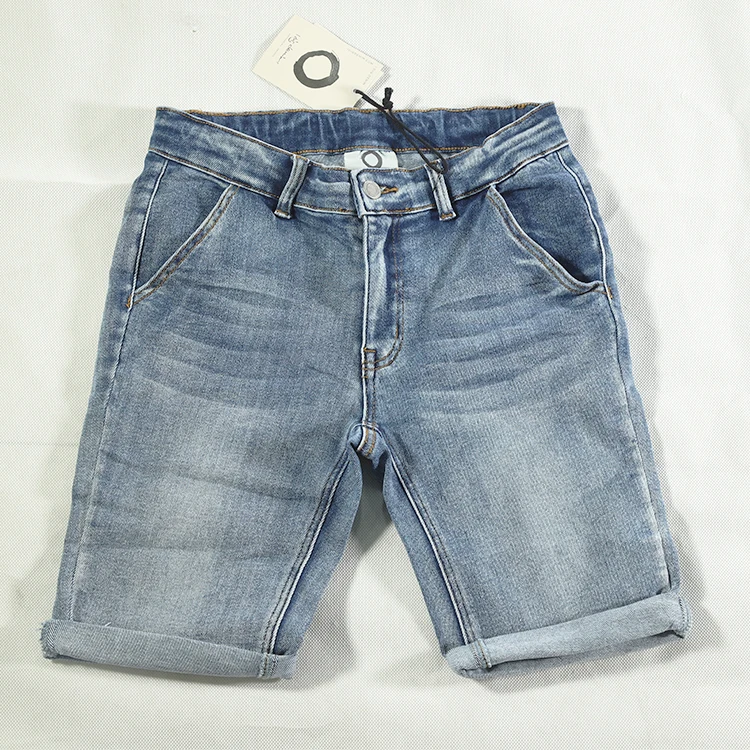 
New design fashion summer cotton cloths kids little girl jean shorts 