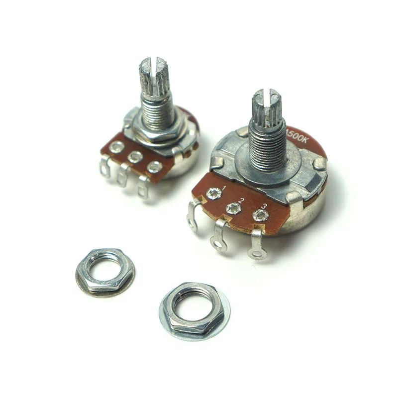 Potentiometer Hex Nut And Washers Guitar Pots Nuts For Pots