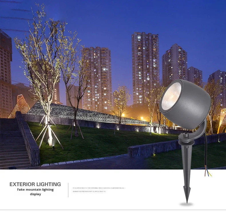 product led aluminum ip66 waterproof outdoor projection light for courtyard  landscape tree lawn plant lighting-11