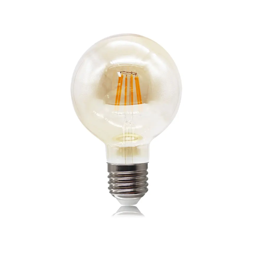 Globe LED g125 antique edison bulb vintage light lamp g125 decorative 220v e27 4w g125