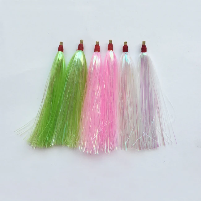 Mylar Duster Tinsel Bucktail Teasers Fishing Flasher Skirts Buy Mylar