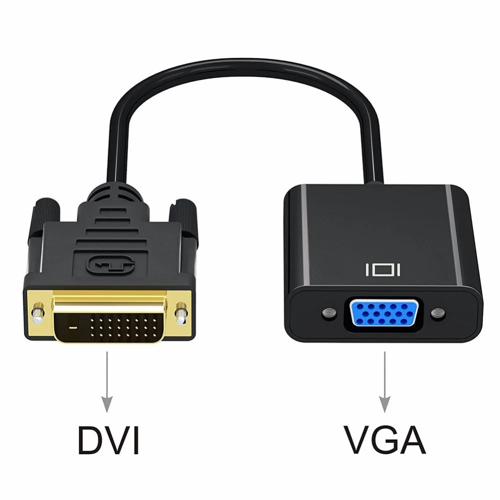 High Speed Dvi 24 1pin Dual Link Dvi D Male To Vga Female Converter Adapter For Multimedia Buy Dvi D To Vga Dvi To Vga 24 Pin Dvi Cables Product On Alibaba Com