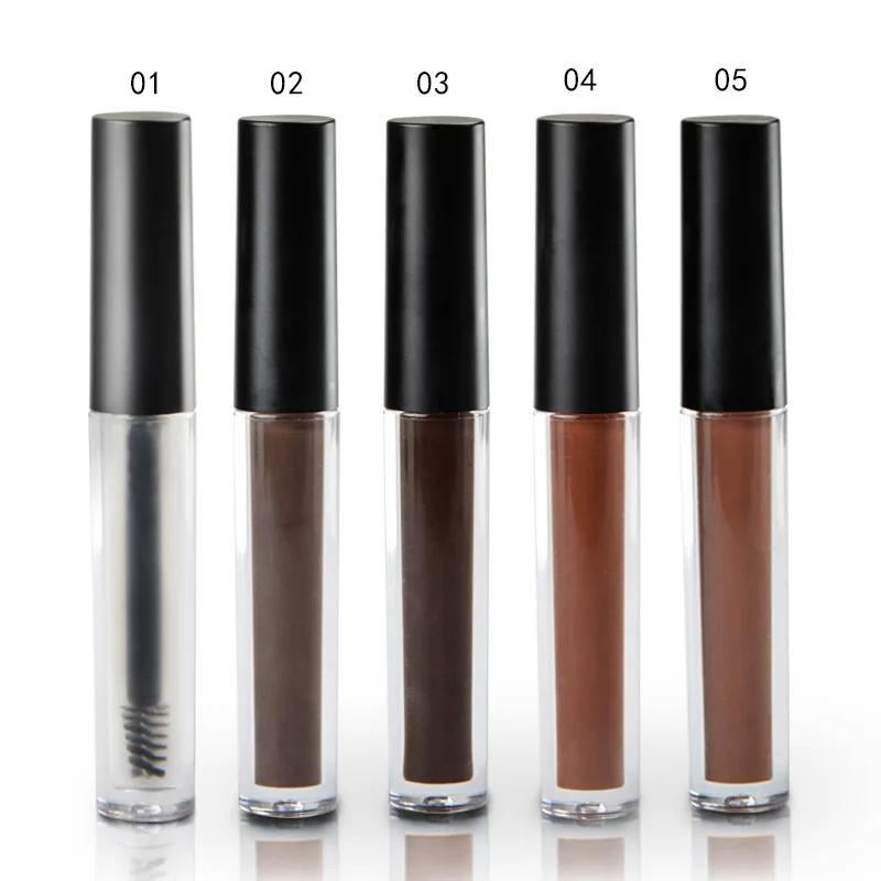 Top Selling 5Colors High Pigmend Waterproof With Brush Private Label Eyebrow Cream Waterproof Tint Male Cosmetics