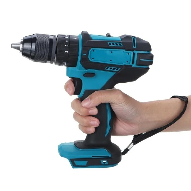 18V Battery 3 in 1 Brushless Electric Hammer Drill Electric Screwdriver 13mm 20+3 Torque Cordless Impact Drill set