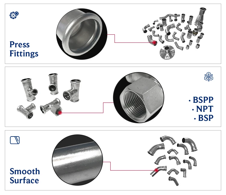 Stainless Steel Press Fitting