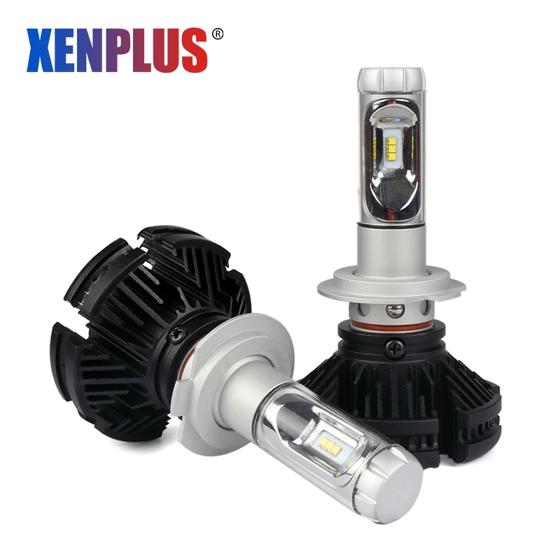 Hot Sale 50W 6000LM  Super Bright zes chips fog light h7 led light car x3 led headlight