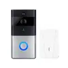 Smart Home WIFI doorbell with camera with clear night recording wireless Doorbell P2P IP Video Doorbell M1