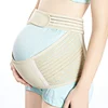 High Quality Black Deluxe Adjustable Breathable Maternity Abdominal Support Belt Pregnant Woman Back Support Post Maternity Belt