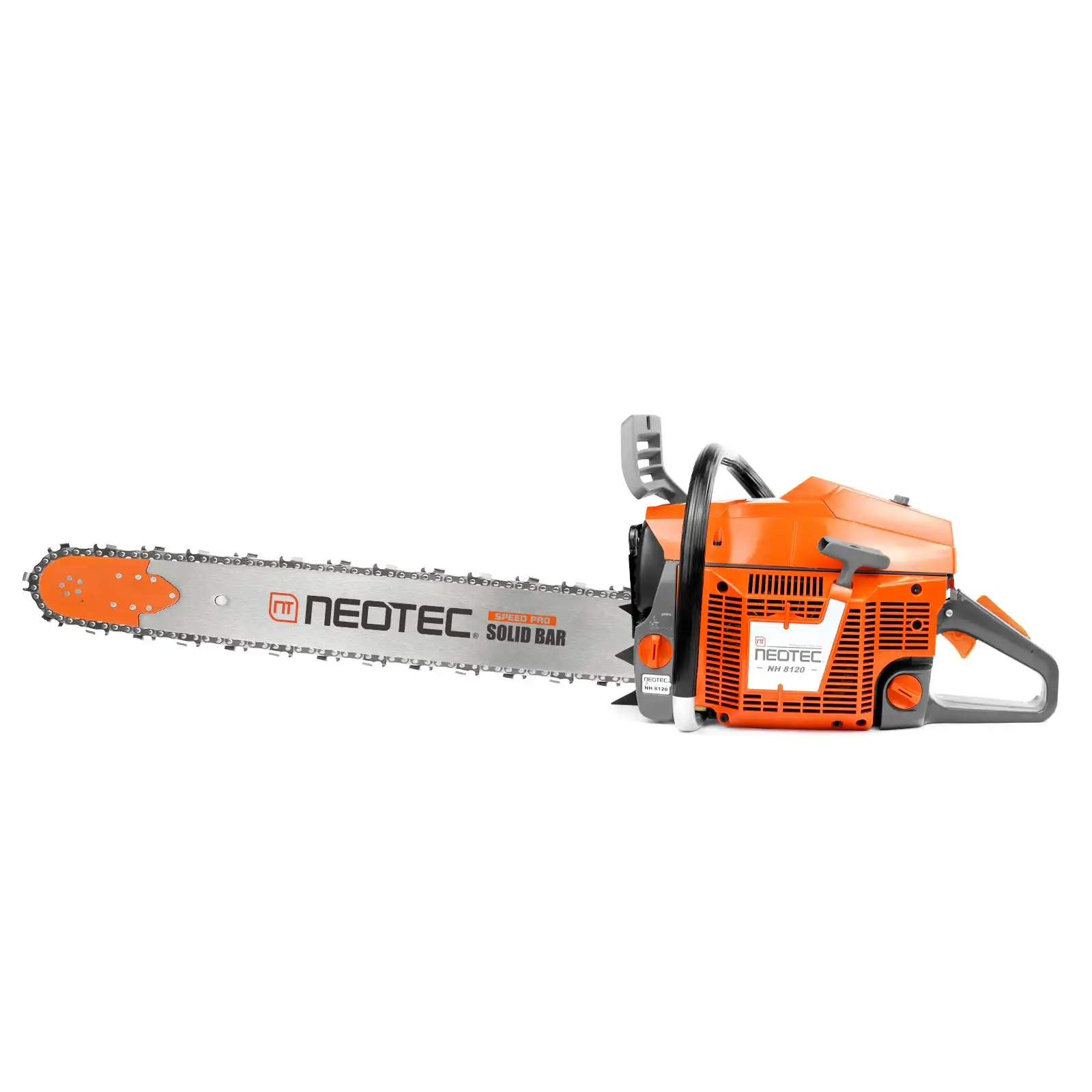 NEOTEC NH8120 Gas Chainsaw 120cc - Heavy Duty Firewood Cutting