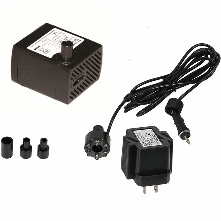 Benbo Low Voltage Safe Ac 12v 60hz Table Fountain Pump With Led Lights ...