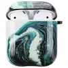 Soft TPU Airpods case with IMD Technology Full Protective marble wireless Earphone Case 1 & 2 generation for Airpods case
