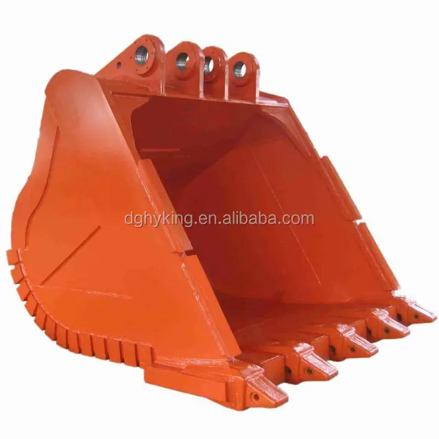 Hydraulic Clamshell Grapple Bucket with 1.6m³ Capacity for 30ton Excavator Made of Q345B+HARDOX450 Material