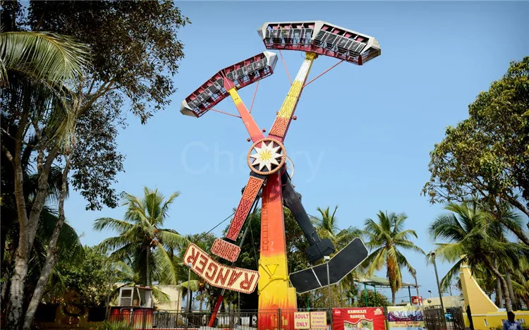 尖叫游乐园景点双臂护林员天空传单快感双胞胎龙卷风骑车出售