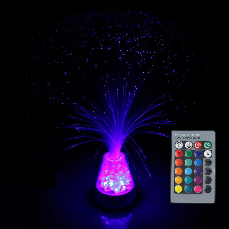 YJN5468 Home Decoration IP55 Colorful Night Light LED Fiber Optic Star Lights