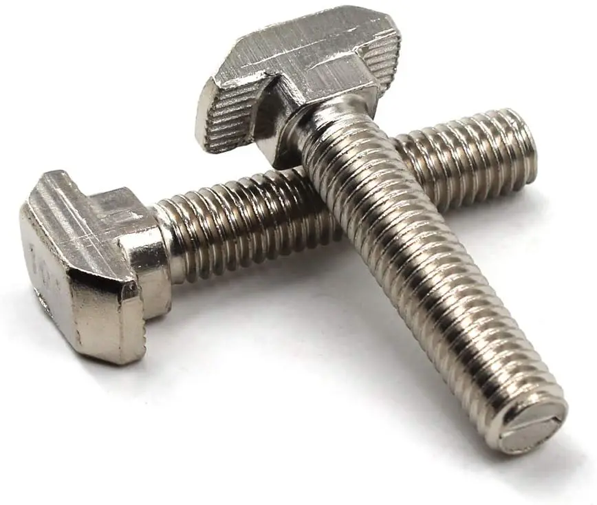 
T-Slot Head Stainless Steel Drop-in Stud Sliding Screw Bolt T Bolt 