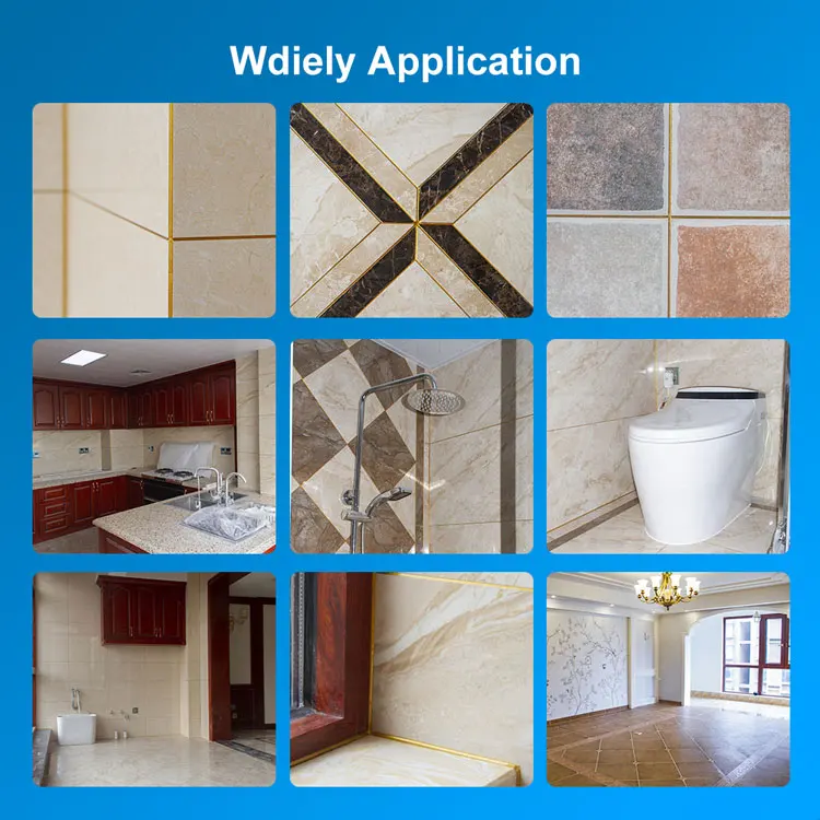 Mildew Proof Good Hardness Ceramic Tile Sealant For Toilet Gap Filling