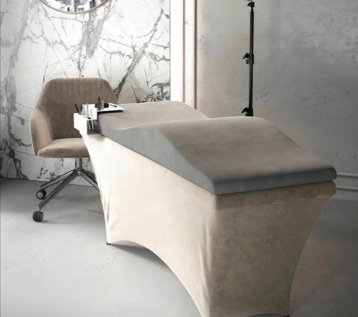 Beauty Salon Curved Lash Bed Memory Foam Mattress Topper Eye Lash Bed