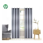 100% Polyester Sheer Window Coverings Curtain Cloth For Office Windows