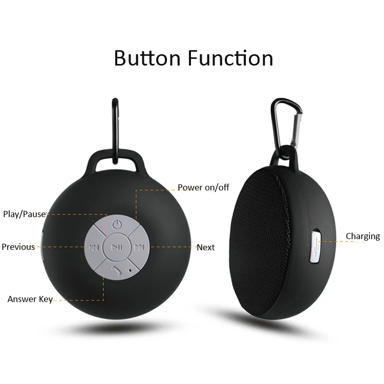 2019 new arrival Q10 speaker wireless fabric portable bluetooths speaker - ANKUX.COM