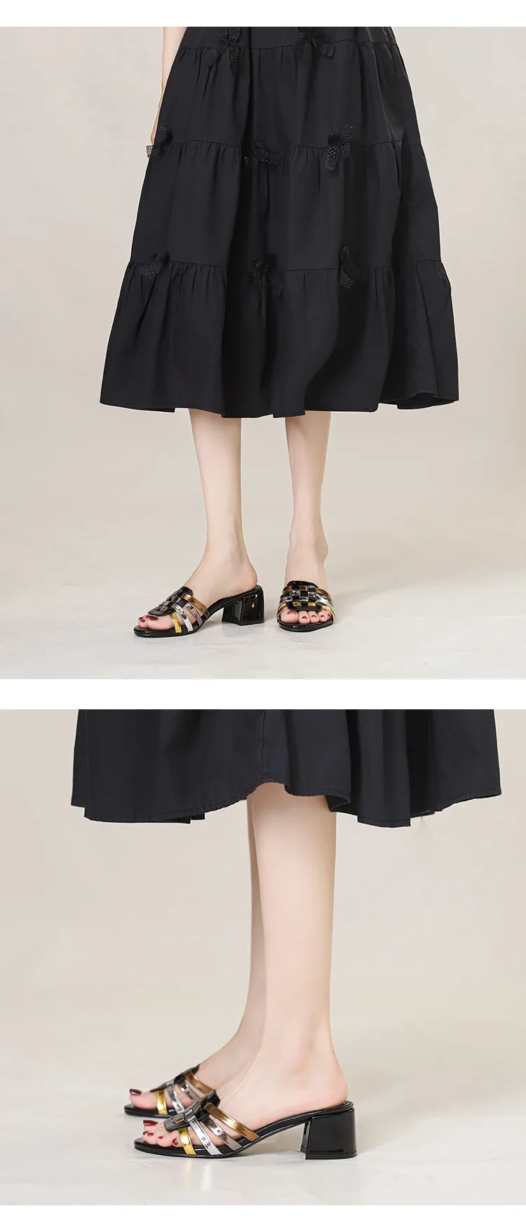 Woven Hollow Out Sandals for Women-2402-18