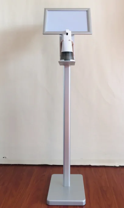 Public places auto sensor touchless hand sanitizer soap dispenser floor stand
