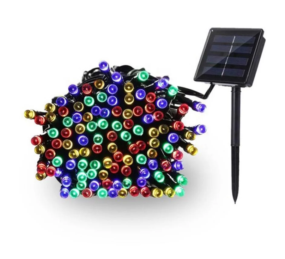 Amazon sells like hot cakes Wedding Party Festival Christmas Decoration Color Changing Outdoor Led Solar String Light