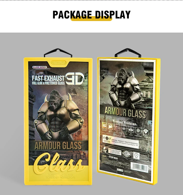 Atouchbo New 3d King Kong Tempered Glass Screen Protector For Iphone 11