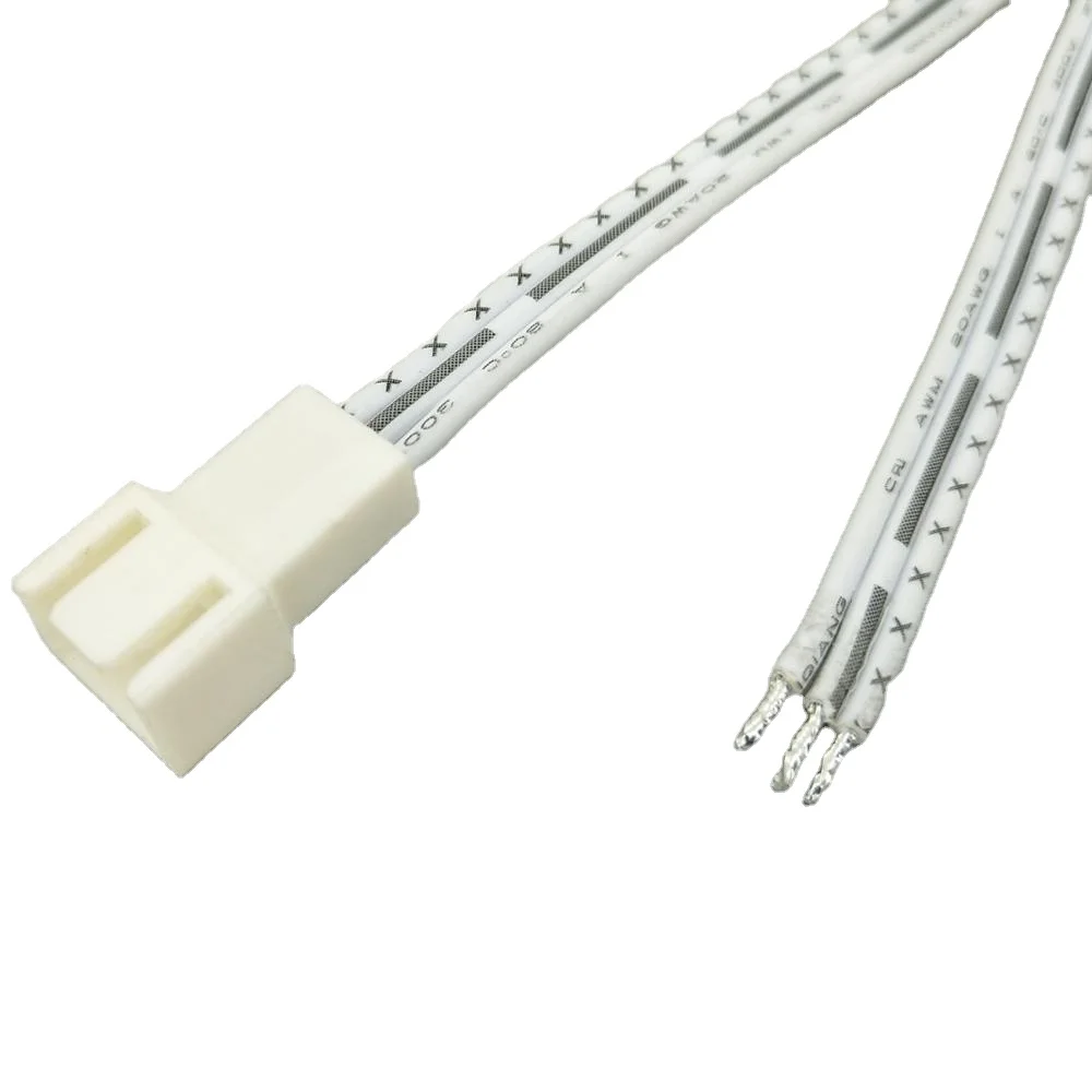 rgb led light strip 12V mini 3 pin led connector female socket for CCT temperature smd 2835 power strip