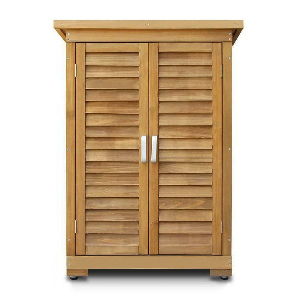 Шкаф уличный деревянный