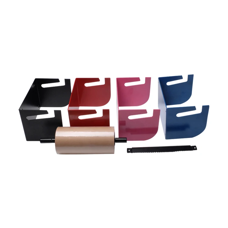 Jhmech 24" Wallmounted Kraft Or Butcher Paper Roll Dispenser For Home