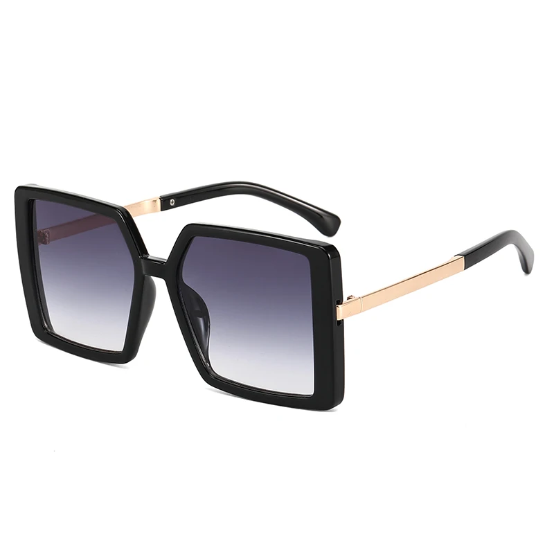 

Superhot Eyewear 15161 Fashion 2021 Square Oversized Gradient Shades Sunglasses